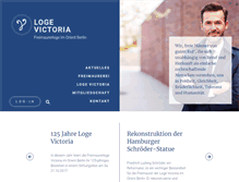 Tablet Screenshot of loge-victoria.org
